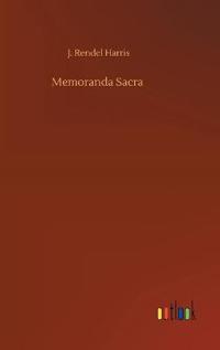 Bokomslag för "Memoranda Sacra"