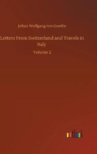 Kirjan kansi "Letters From Switzerland and Travels in Italy"