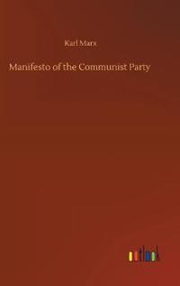 Kirjan kansi "MANIFESTO OF THE COMMUNIST PARTY"