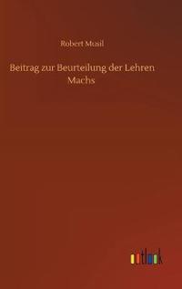 Beitrag zur Beurteilung der Lehren Machs