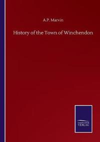 Kirjan kansi "History of the Town of Winchendon"