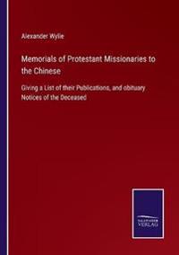 Kirjan kansi "Memorials of Protestant Missionaries to the Chinese"