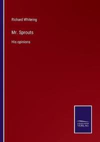 Bokomslag for "Mr. Sprouts"