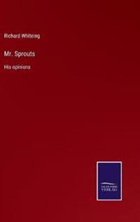 Bokomslag for "Mr. Sprouts"
