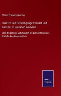 Zusätze und Berichtigungen