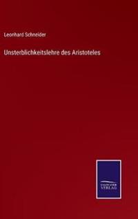 Unsterblichkeitslehre des Aristoteles