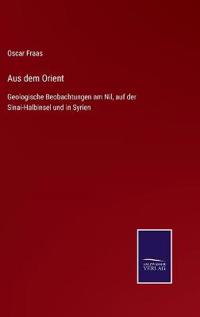 Aus dem Orient