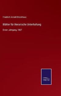 Blätter für literarische Unterhaltung