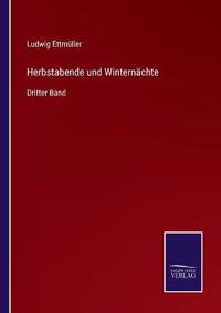 Herbstabende und Winternächte