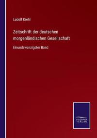 Zeitschrift der deutschen morgenländischen Gesellschaft