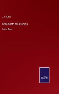 Geschichte des Drama's
