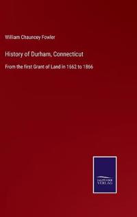 History of Durham, Connecticut