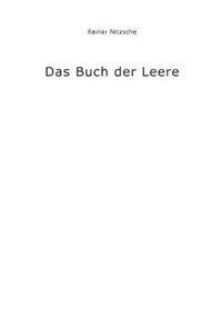 Das Buch der Leere