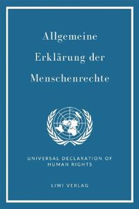 Bokomslag för "Allgemeine Erklärung der Menschenrechte. Vollständige Neuausgabe"