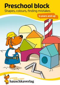 Preschool block - Shapes, colours, finding mistakes 4 years and up