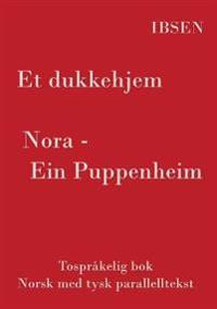 Bokomslag for Et dukkehjem - Tospråkelig Norsk - Tysk