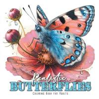 Mandala Butterflies Coloring Book for Adults