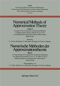 Numerische Methoden der Approximationstheorie / Numerical Methods of Approximation Theory