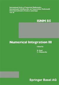 Numerical Integration III