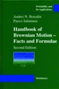 Kirjan kansi "Handbook of Brownian Motion - Facts and Formulae"