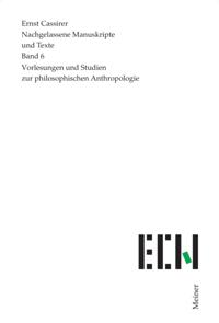 Vorlesungen und Studien zur philosophischen Anthropologie