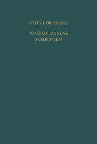 Nachgelassene Schriften und Wissenschaftlicher Briefwechsel. Erster Band