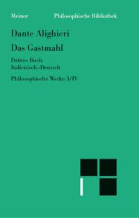 Das Gastmahl. Drittes Buch