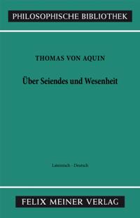 Über Seiendes und Wesenheit