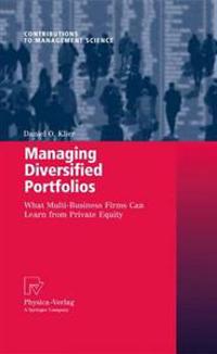 Managing Diversified Portfolios