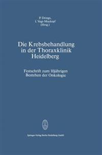 Die Krebsbehandlung in der Thoraxklinik Heidelberg