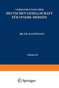 Verhandlungen der Deutschen Gesellschaft für Innere Medizin