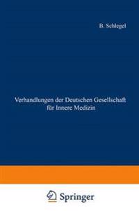 Verhandlungen der Deutschen Gesellschaft für Innere Medizin