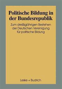 Politische Bildung in der Bundesrepublik
