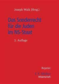 Das Sonderrecht für die Juden im NS-Staat