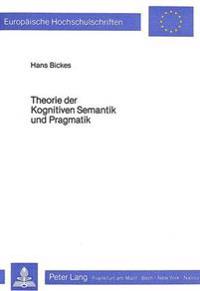Theorie Der Kognitiven Semantik Und Pragmatik