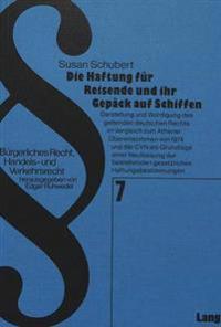 Die Haftung Fuer Reisende Und Ihr Gepaeck Auf Schiffen