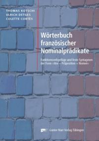 Wörterbuch französischer Nominalprädikate