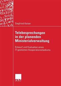 Telebesprechungen in der planenden Ministerialverwaltung