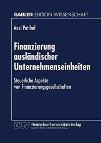Finanzierung ausländischer Unternehmenseinheiten