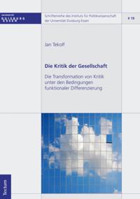 Schriftenreihe des Instituts für Politikwissenschaft der Universität Duisburg-Essen