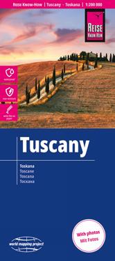 Tuscany Map 1:200,000