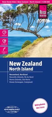 New Zealand, North Island (1:550.000)