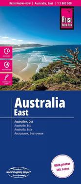 Australia East 1:1,800,000 scale map