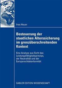 Besteuerung der staatlichen Alterssicherung im grenzüberschreitenden Kontext