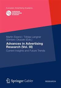 Bokomslag för "Advances in Advertising Research (Vol. III)"