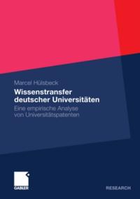 Wissenstransfer deutscher Universitäten