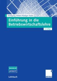 Einführung in die Betriebswirtschaftslehre