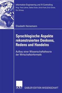 Sprachlogische Aspekte rekonstruierten Denkens, Redens und Handelns