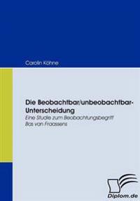 Die Beobachtbar/unbeobachtbar-Unterscheidung