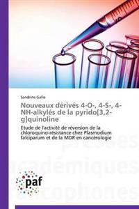 Nouveaux Derives 4-O-, 4-S-, 4-Nh-Alkyles de la Pyrido[3,2-G]quinoline